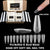 CARLO RISTA Soft Gel Tips Pre Shaped & buffed E-Long Coffin