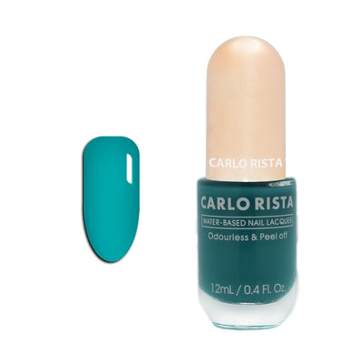 21 - Teal Nail Polish - CARLO RISTA