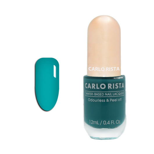 21 - Teal Nail Polish - CARLO RISTA