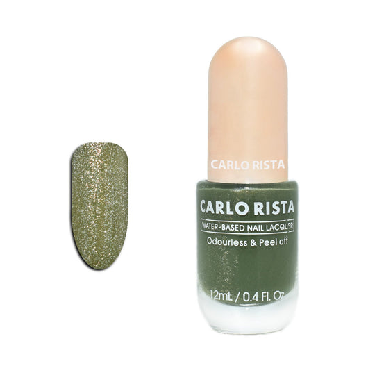 33 - ShimmerGrey Nail Polish - CARLO RISTA