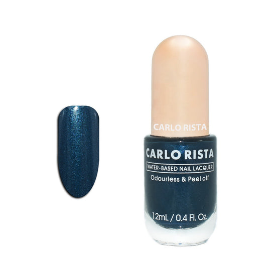 34 - ShimmerNavy Nail Polish - CARLO RISTA