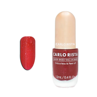 41 - ShimmerRed Nail Polish - CARLO RISTA