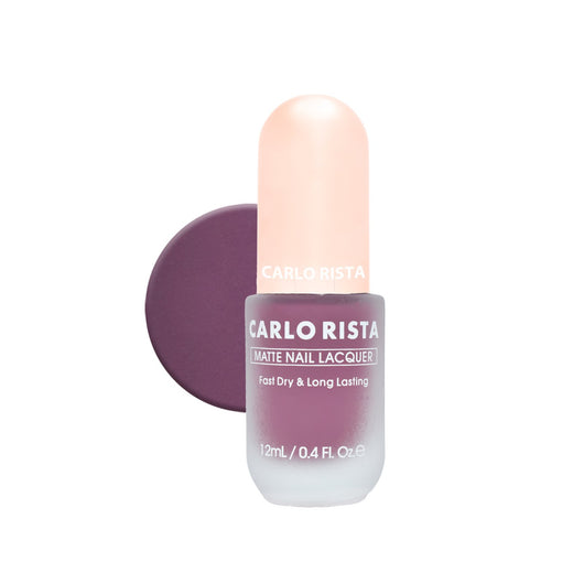 42 - GreyPurple Nail Polish - CARLO RISTA