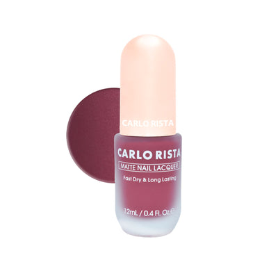 49 - Maroon Nail Polish - CARLO RISTA