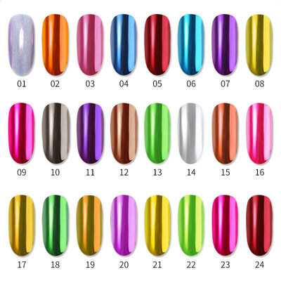 Nail Mirror Chrome Powder