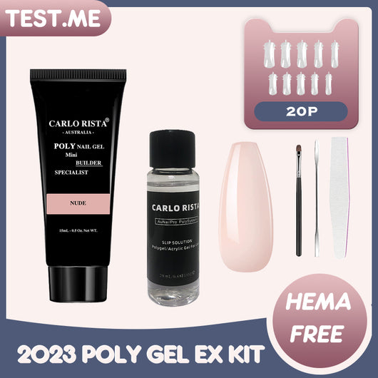 POLY GEL TEST ME Kit Quick Extension Builder Kit-06 Nude