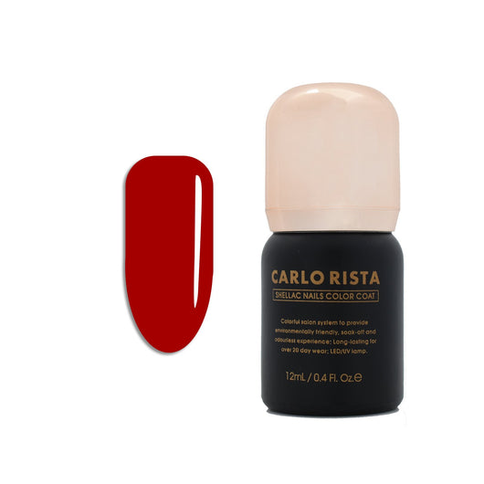 141 - HotRed Gel Nail Polish - CARLO RISTA