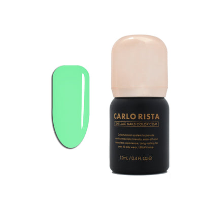 145 - PaleGreen Gel Nail Polish - CARLO RISTA