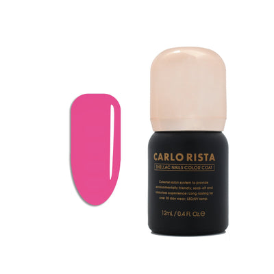 160 - LightFuchsia Gel Nail Polish - CARLO RISTA