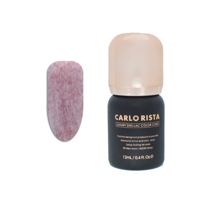 176 - VelvetPink Gel Nail Polish - CARLO RISTA