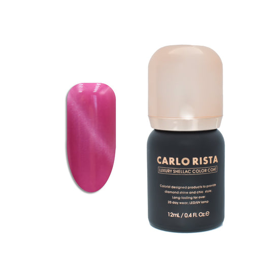 190 - PinkRed Gel Nail Polish - CARLO RISTA