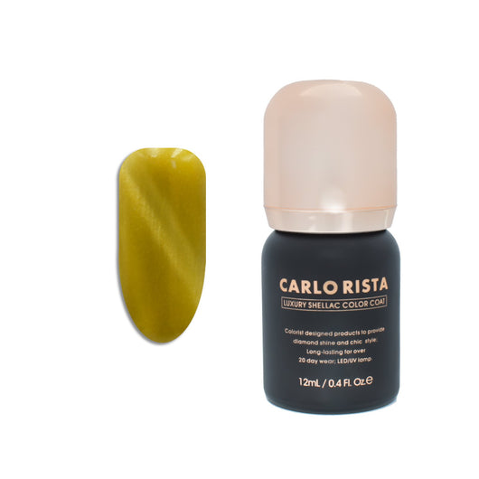 192 - Golden Gel Nail Polish - CARLO RISTA