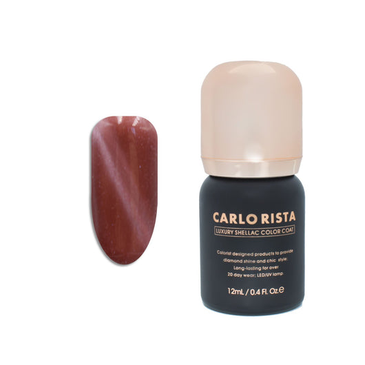 196 - Crimson Gel Nail Polish - CARLO RISTA