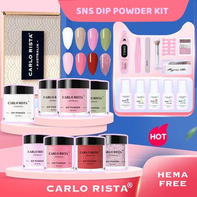 2024 New SNS Dip Powder 8 Colour Set 3 HEMA Free