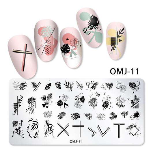 CARLO RISTA Stamping Nail Polish Kit Plates