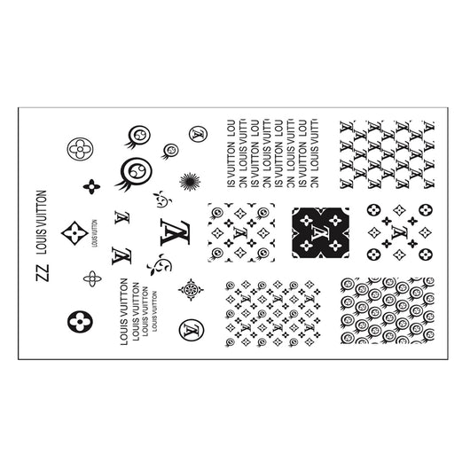 CARLO RISTA Stamping Nail Polish Kit Plates