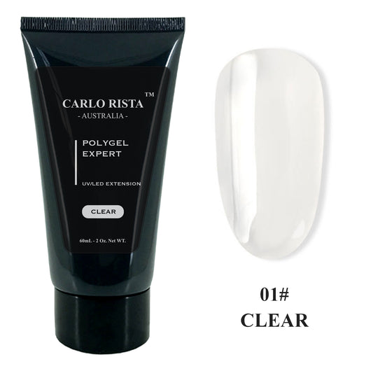 Poly Gel - Clear 60mL,Poly Gel CARLO RISTA