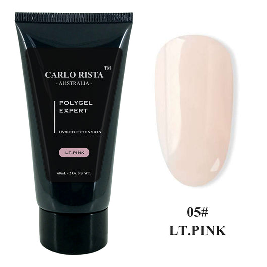 Poly Gel - Light Pink 60mL,Poly Gel CARLO RISTA