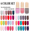 Water-Based Nail Polish 6 Color Set - CARLO RISTA