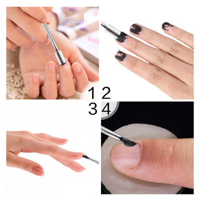 CARLO RISTA Steel Nail Cuticle Pusher
