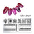 CARLO RISTA Stamping Nail Polish Kit Plates