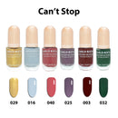 Water-Based Nail Polish 6 Color Set,Water-Based Nail Lacquer CARLO RISTA