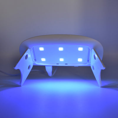 6W UV/LED Nail Dryer - White,ACCESSORIES CARLO RISTA