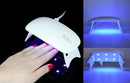 6W UV/LED Nail Dryer - White,ACCESSORIES CARLO RISTA