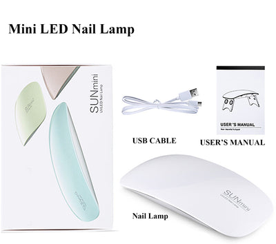 6W UV/LED Nail Dryer - White,ACCESSORIES CARLO RISTA