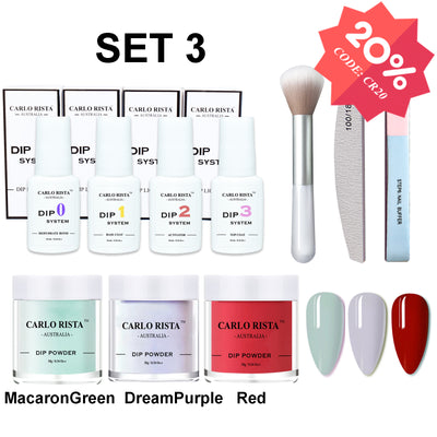 2024 New SNS Dip Powder Set 3 HEMA Free