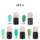 Gel Nail Polish 5 Color Set - CARLO RISTA