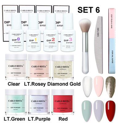 2024 New SNS Dip Powder Set 6 HEMA Free