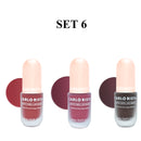 Matte Nail Polish 3 Color Set - CARLO RISTA