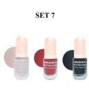 Matte Nail Polish 3 Color Set - CARLO RISTA